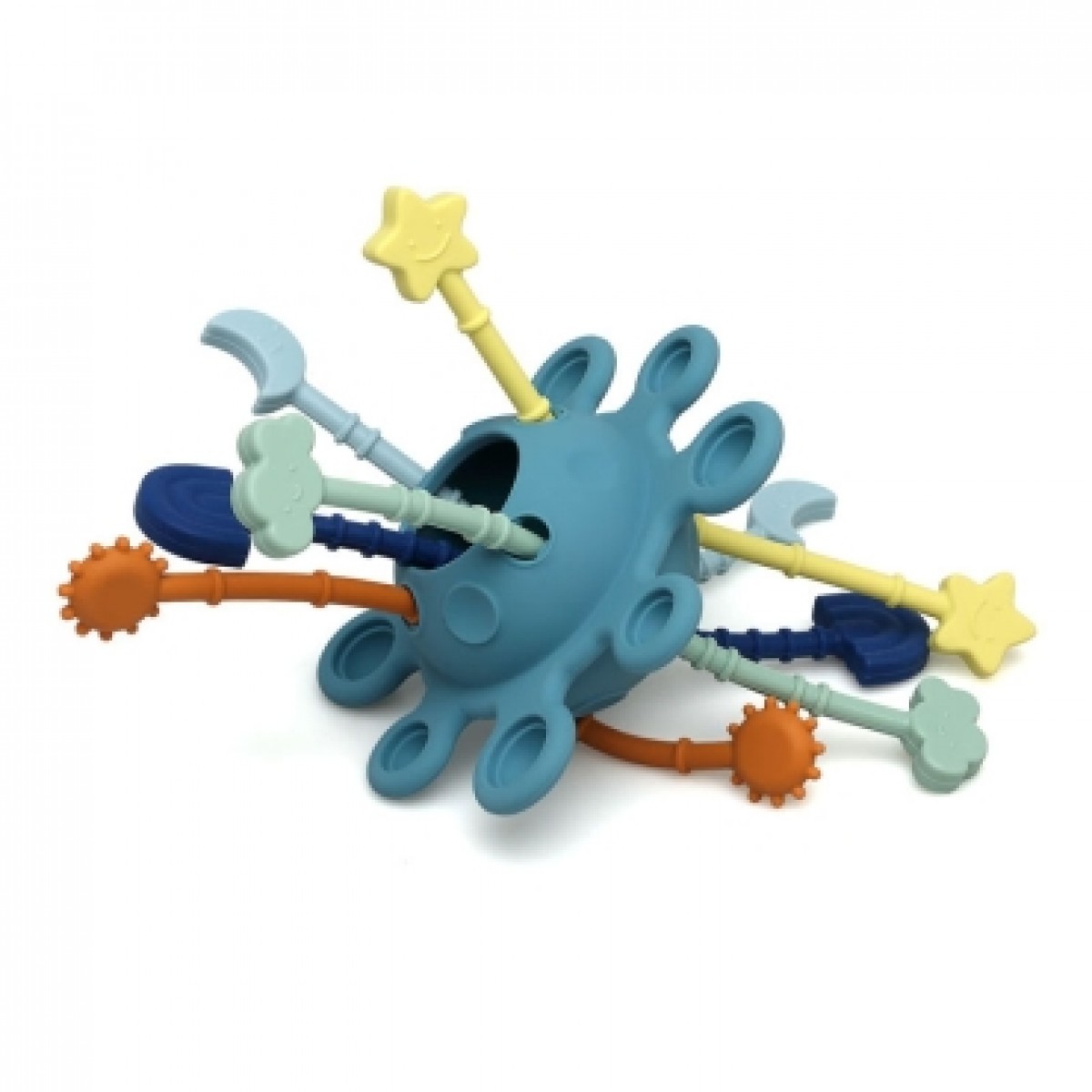 Μασητικό Σιλικόνης Planet Fun Μπλέ 10+M | Saro Μασητικό Σιλικόνης Planet Fun Μπλέ 10+M | Saro