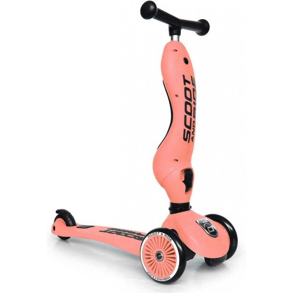 Scoot And Ride Highwaykick 1 Πατίνι & Ποδήλατο Ισορροπίας 1 – 5 ετών Peach