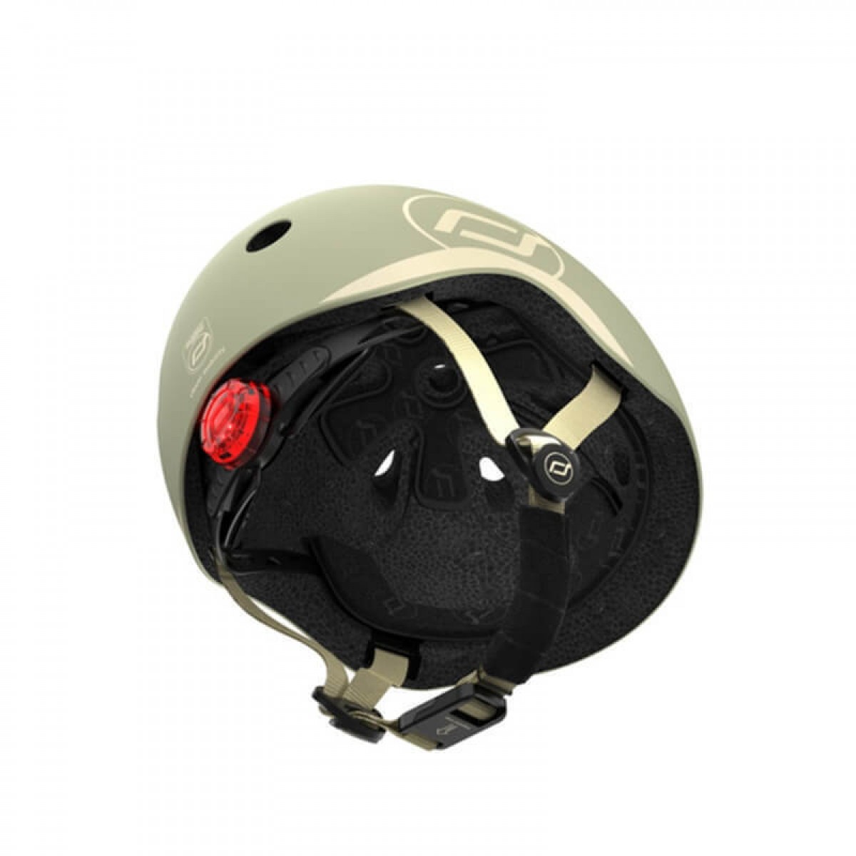 Scoot & Ride Κράνος για Παιδικό Πατίνι XXS-S (45-51 cm) Olive