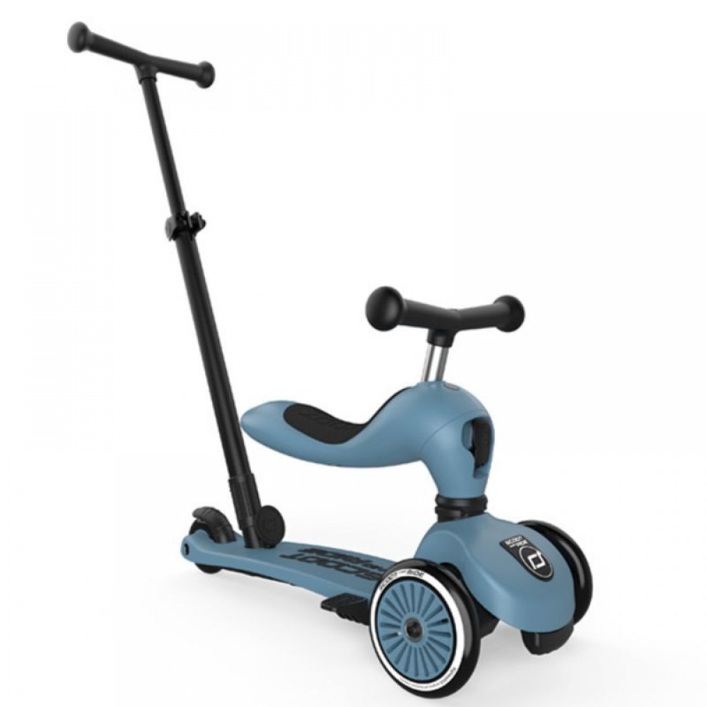 Highwaykick 1 Push and Go Steel 