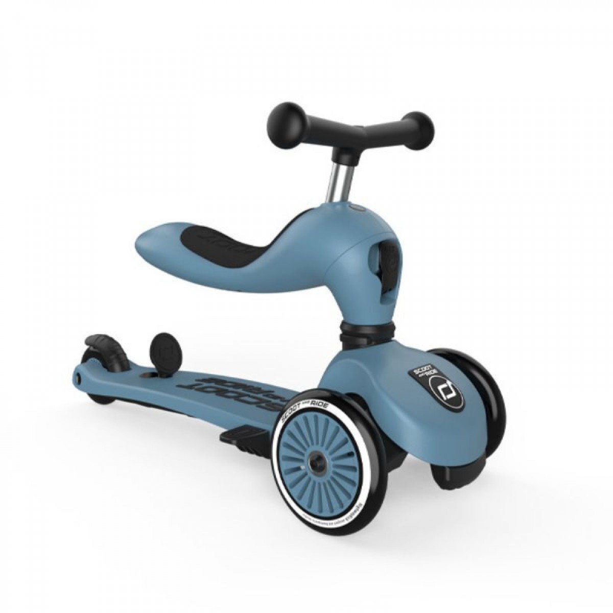 Highwaykick 1 Push and Go Steel