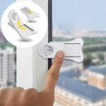 Ασφάλεια για επάλληλη συρόμενη πόρτα/παράθυρο 2τμχ Sipo