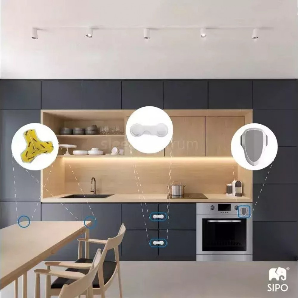 Προστατευτικά γωνιών Τύπου Τ Διάφανα (12τμχ)