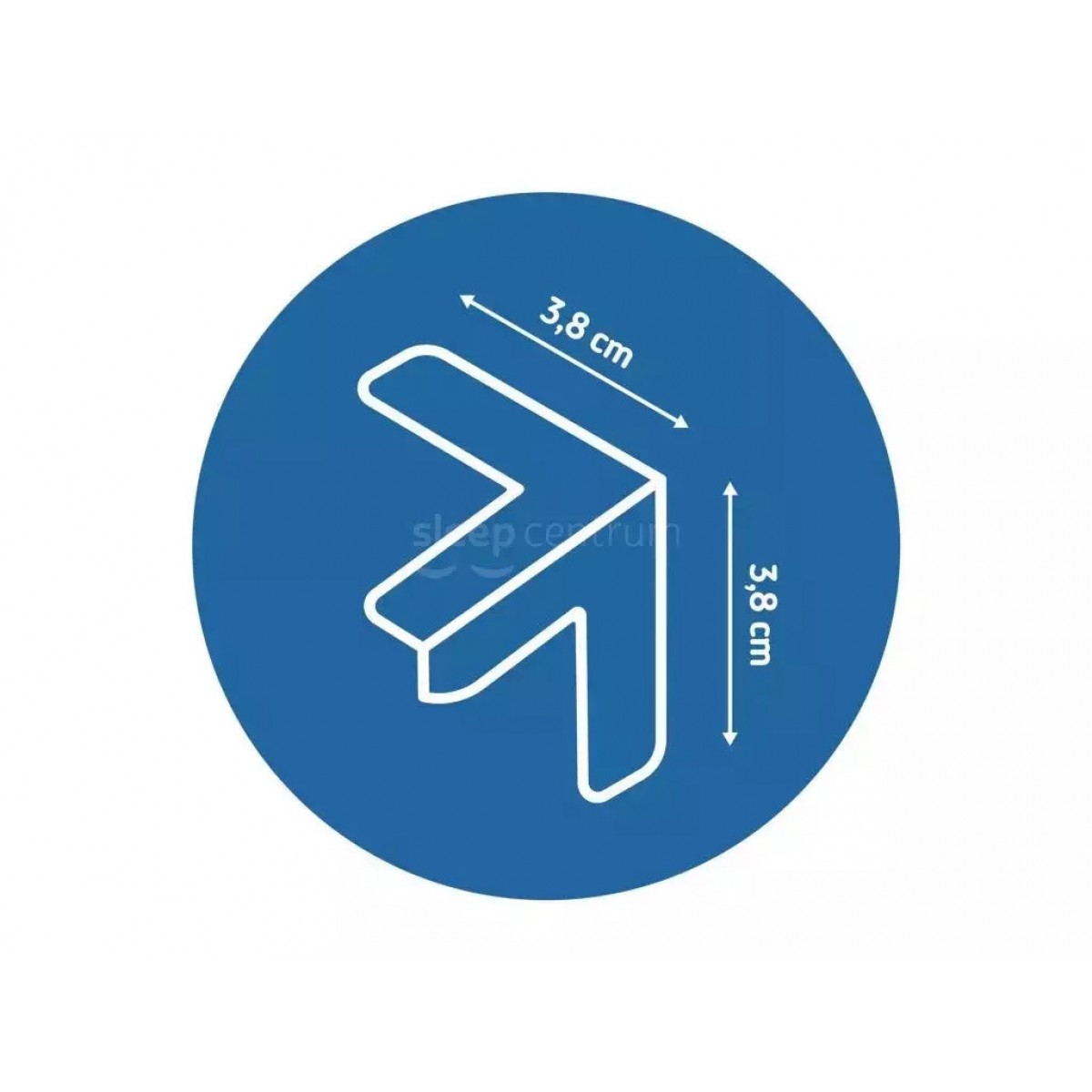 Προστατευτικά γωνιών Τύπου Τ Διάφανα (12τμχ)