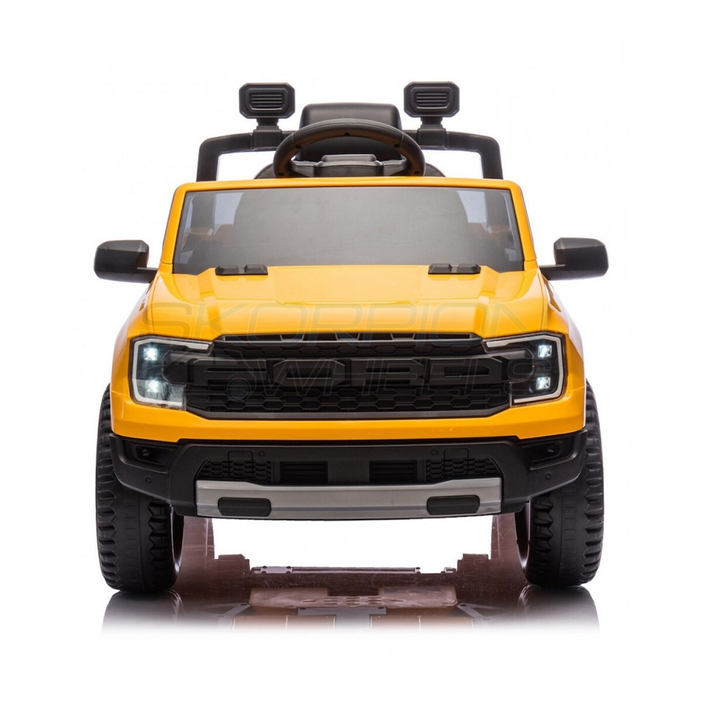 Ηλεκτροκίνητο Αυτοκίνητο Ford F150 Raptor Original License 12V - Κίτρινο| Skorpion Wheels - 5246083