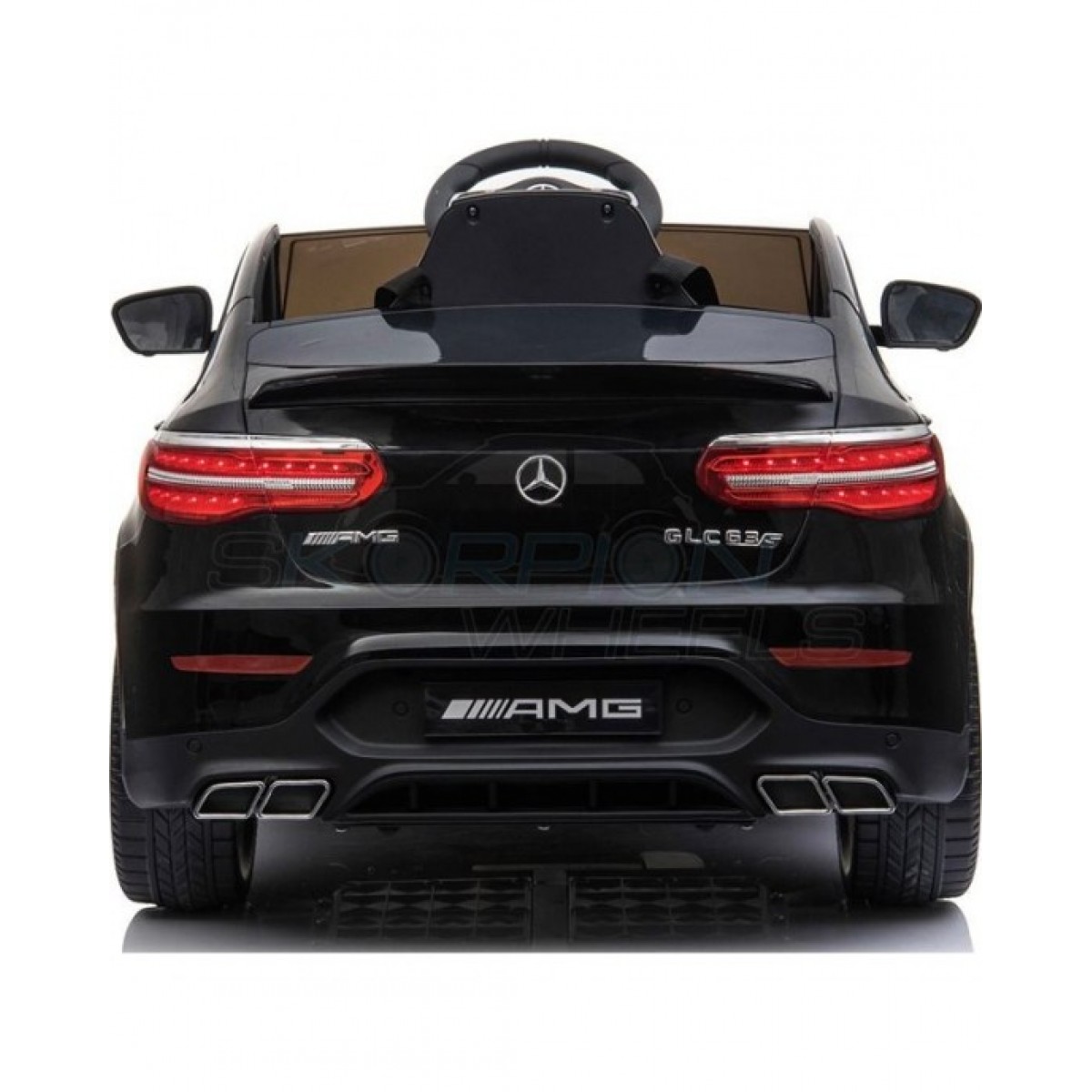 Παιδικό Αυτοκίνητο Skorpion Mercedes Benz GLC 63S AMG Original 12V Μαύρο