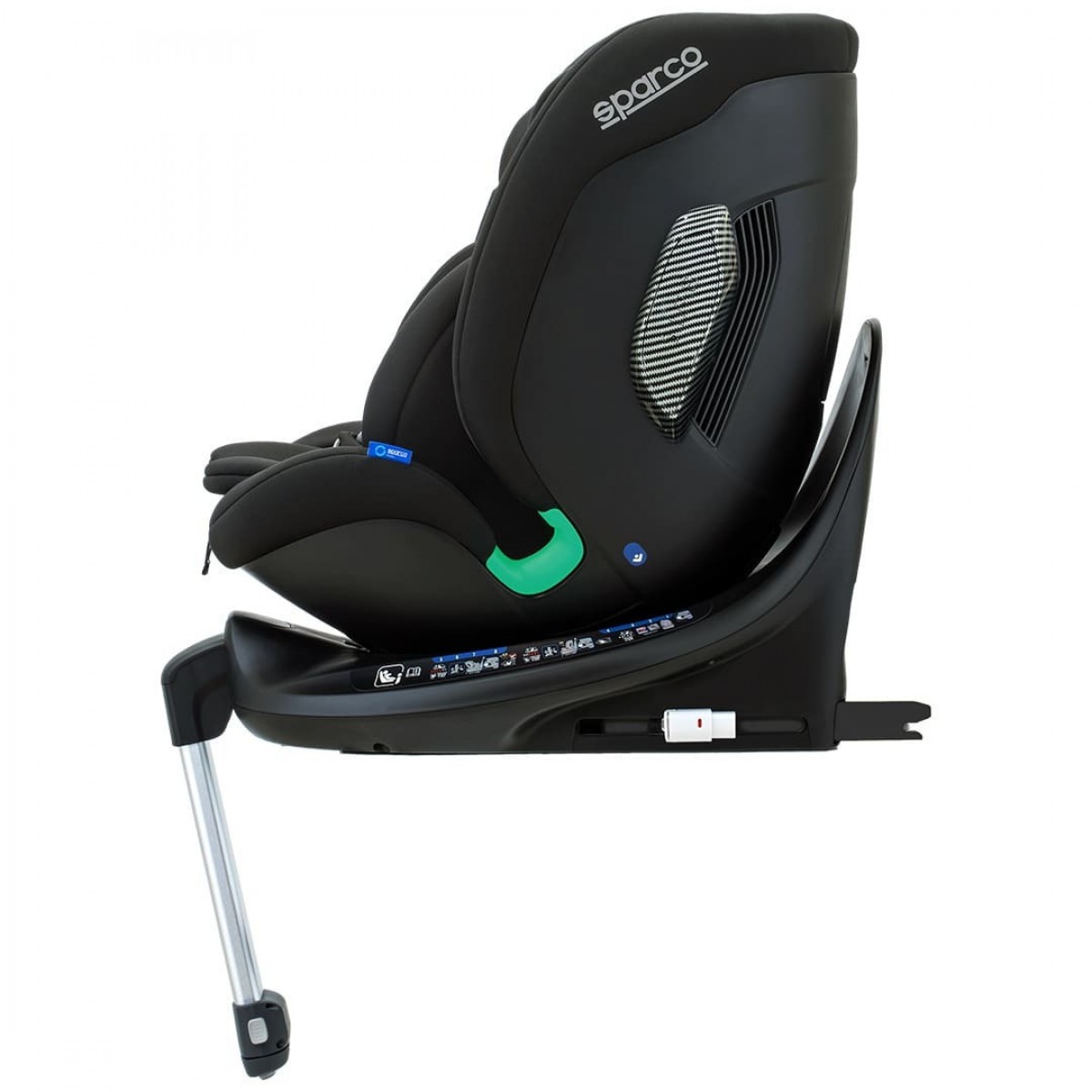 Kάθισμα αυτοκινήτου Sparco Rapid I-SIZE isofix Black 0-36 kg(40-150 cm)