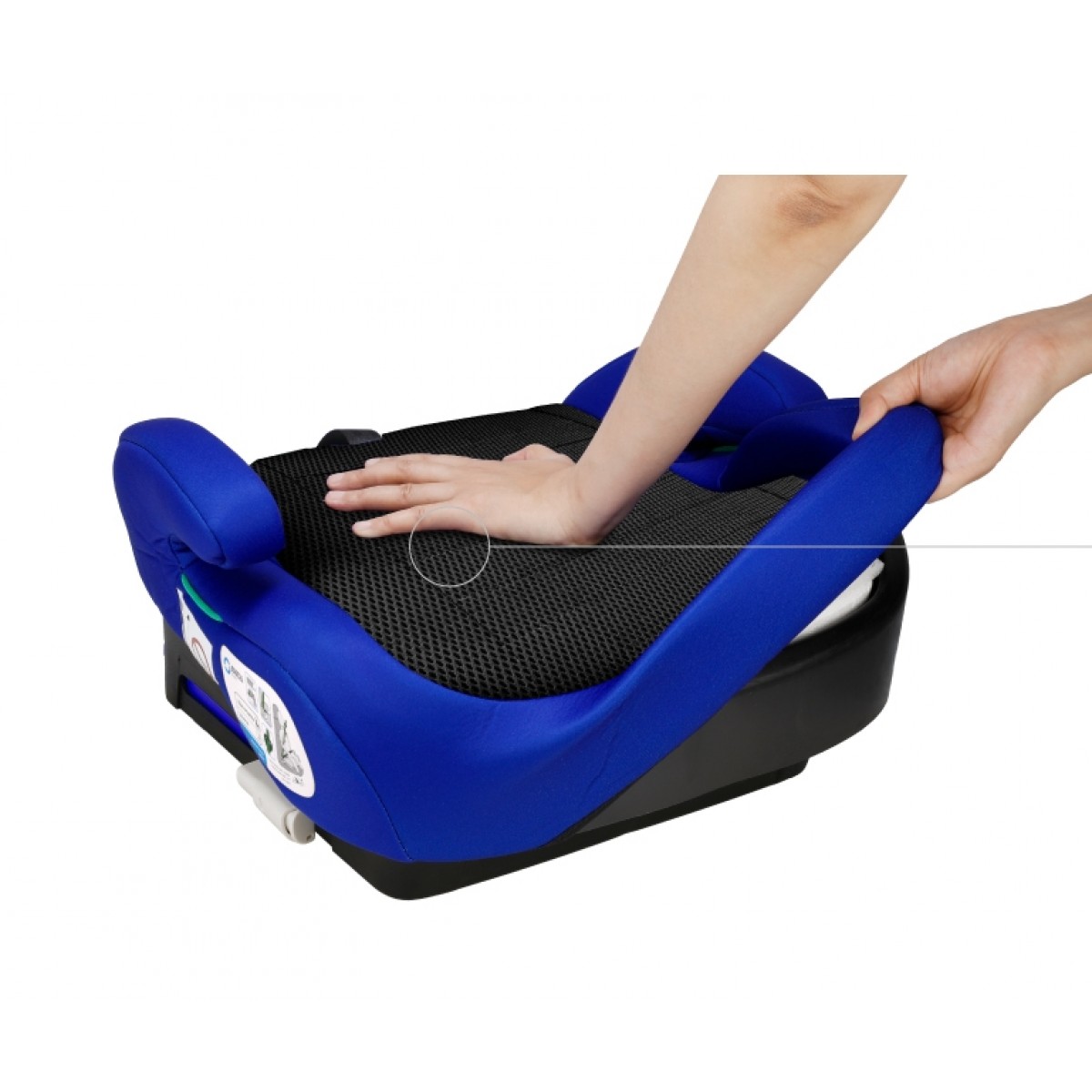 Κάθισμα Αυτοκινήτου Booster i-Size Isofix 22-36kg Sparco Blue Κάθισμα Αυτοκινήτου Booster i-Size Isofix 22-36kg Sparco Blue