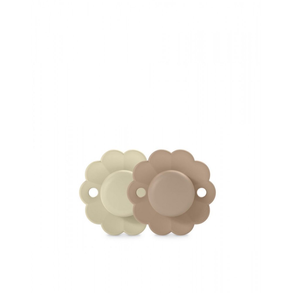 Πιπίλα Φυσιολογική SX PRO Σιλικόνης 0-6μ Wonder Gray/Cork 2τεμ Suavinex