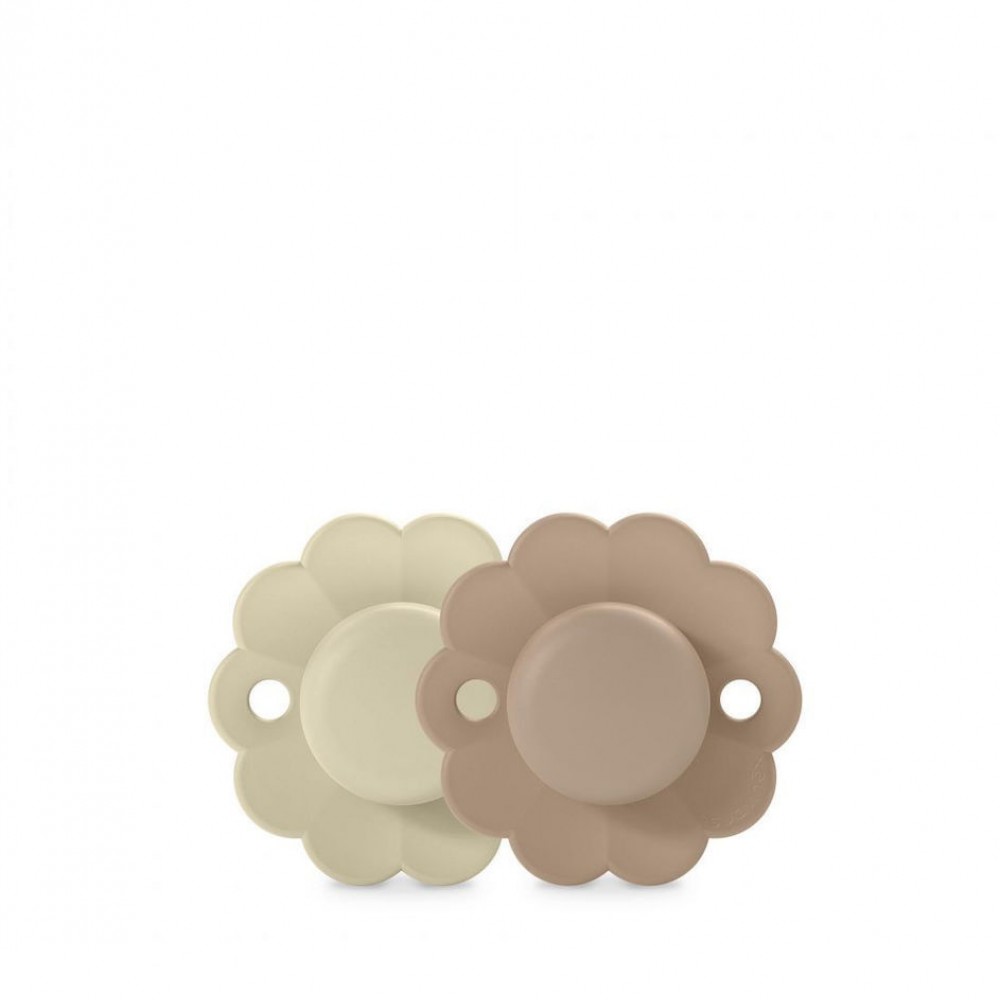 Πιπίλα Φυσιολογική SX PRO Σιλικόνης 0-6μ Wonder Gray/Cork 2τεμ Suavinex
