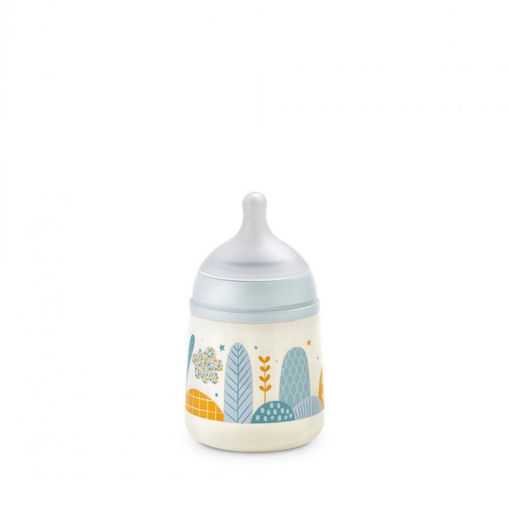 Μπιμπερό Φυσιολογική θηλή Σιλικόνης SX PRO 150ml +0μ Dreams Blue Suavinex