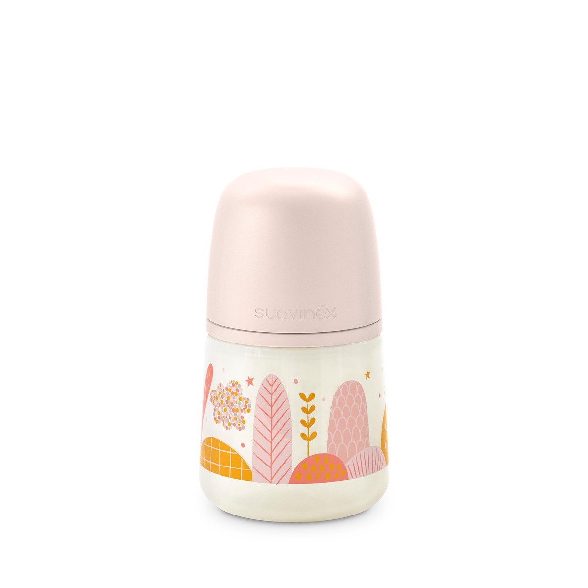 Μπιμπερό Φυσιολογική θηλή Σιλικόνης SX PRO 150ml +0μ Dreams Pink Suavinex