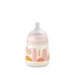 Μπιμπερό Φυσιολογική θηλή Σιλικόνης SX PRO 150ml +0μ Dreams Pink Suavinex
