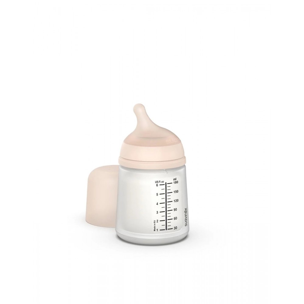 Μπιμπερό Anti Colic Zero 180ml +0μ Αργή Ροή Suavinex