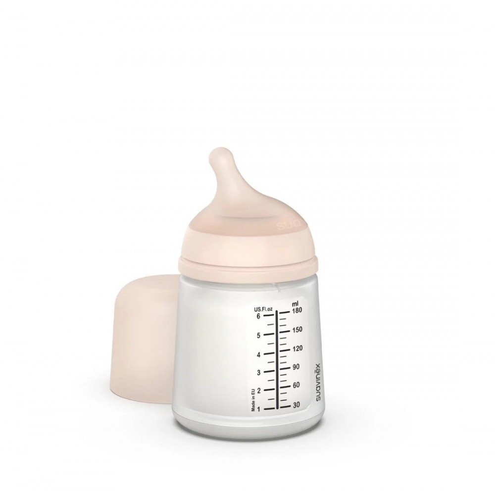 Μπιμπερό Anti Colic Zero 180ml +0μ Αργή Ροή Suavinex