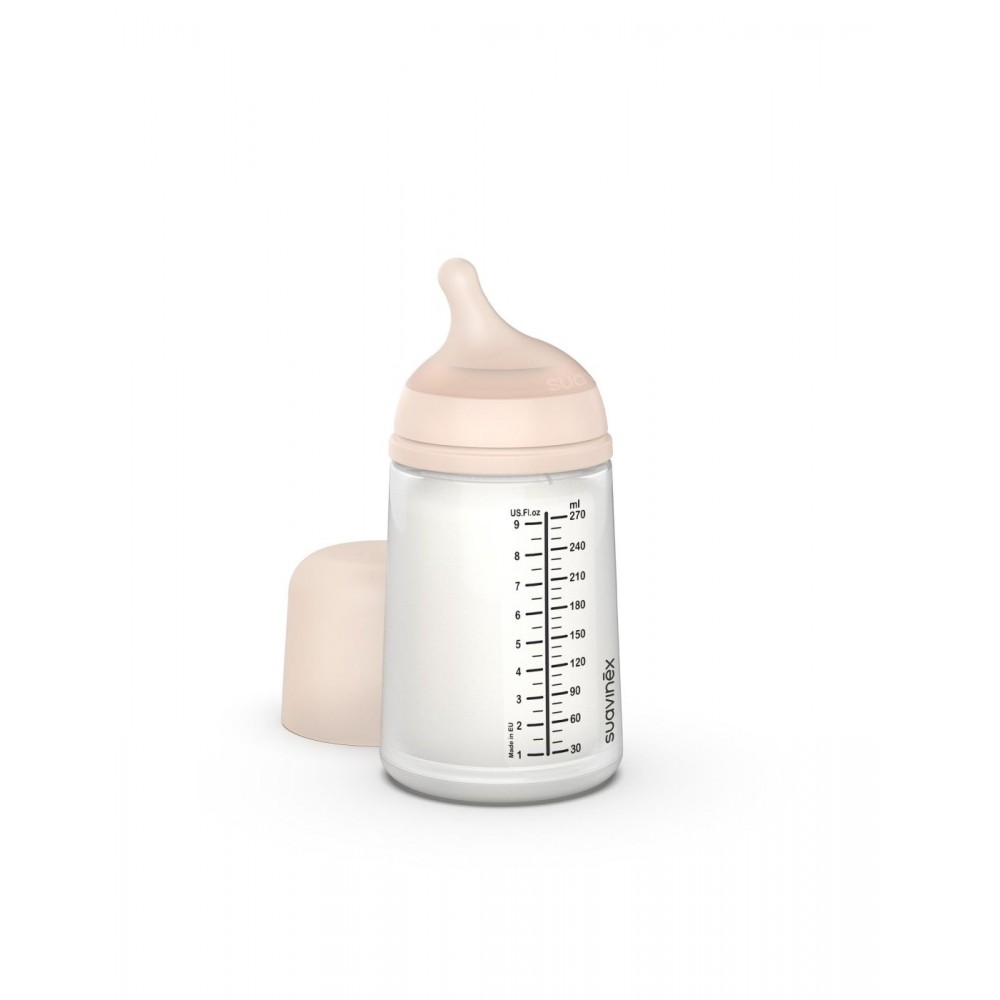 Μπιμπερό Anti Colic Zero 270ml +3μ Μεσαία Ροή Suavinex