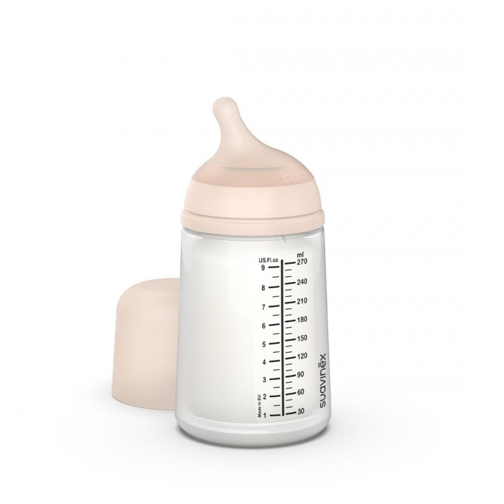 Μπιμπερό Anti Colic Zero 270ml +3μ Μεσαία Ροή Suavinex
