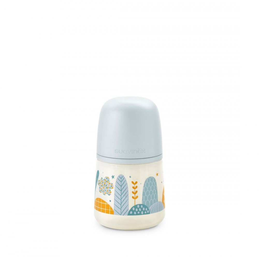 Μπιμπερό Φυσιολογική θηλή Σιλικόνης SX PRO 150ml +0μ Dreams Blue Suavinex
