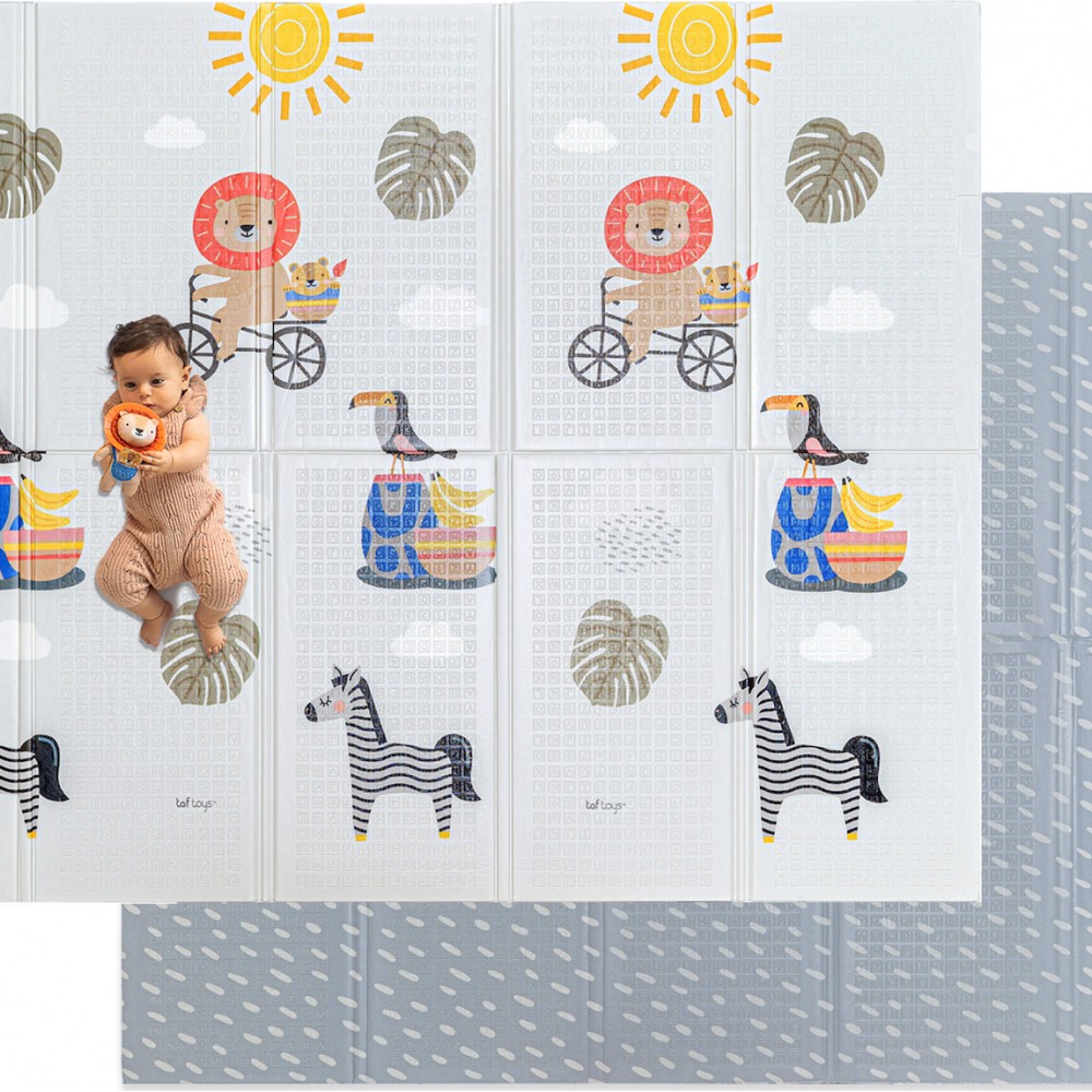 Taf Toys Χαλάκι Δραστηριοτήτων Savannah Super Πολύχρωμο 150×200