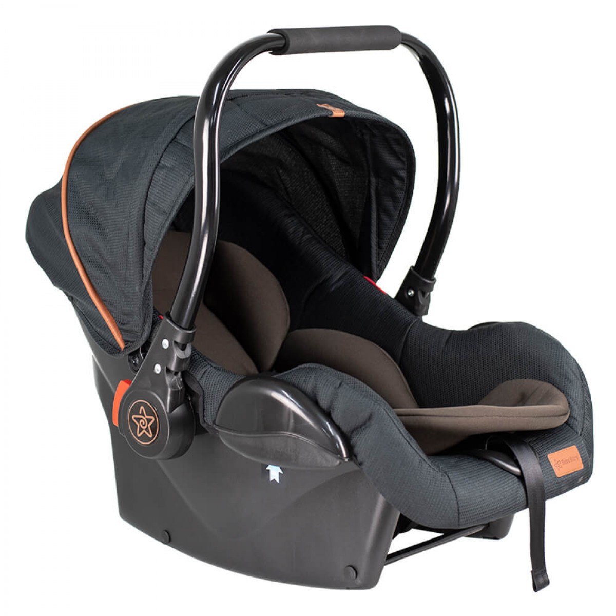 Κάθισμα Αυτοκινήτου Baby Plus 0-13kg Moon Black Bebe Stars Κάθισμα Αυτοκινήτου Baby Plus 0-13kg Moon Black Bebe Stars