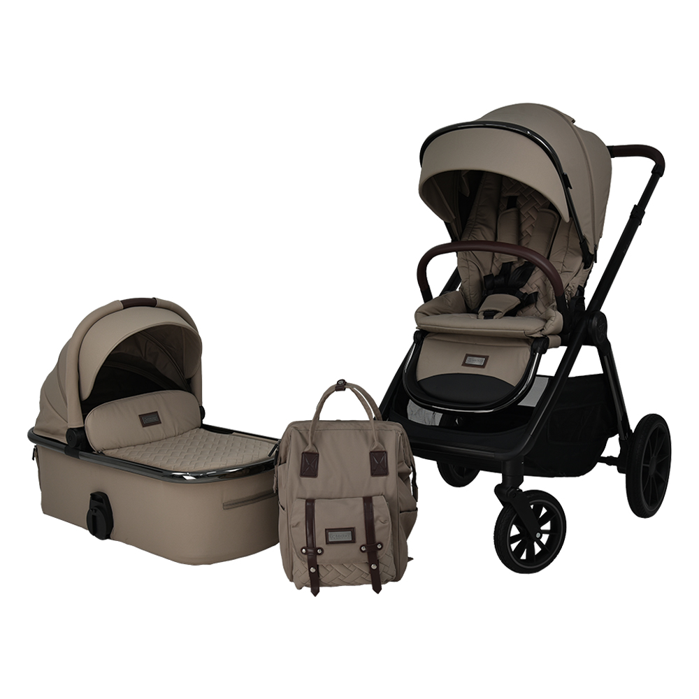 Πολυκαρότσι 2 σε 1 Bebe Stars Mythos Natural Beige 