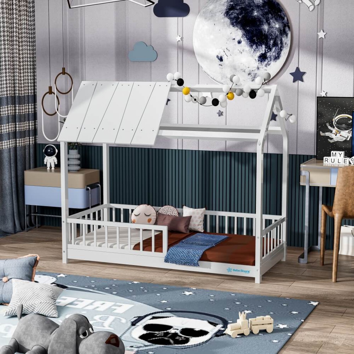 Κρεβάτι Sky Montessori 200x90cm Bebe Stars