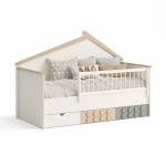 Κρεβάτι Bebe Stars Lego Montessori 90x200cm - Πολύχρωμο