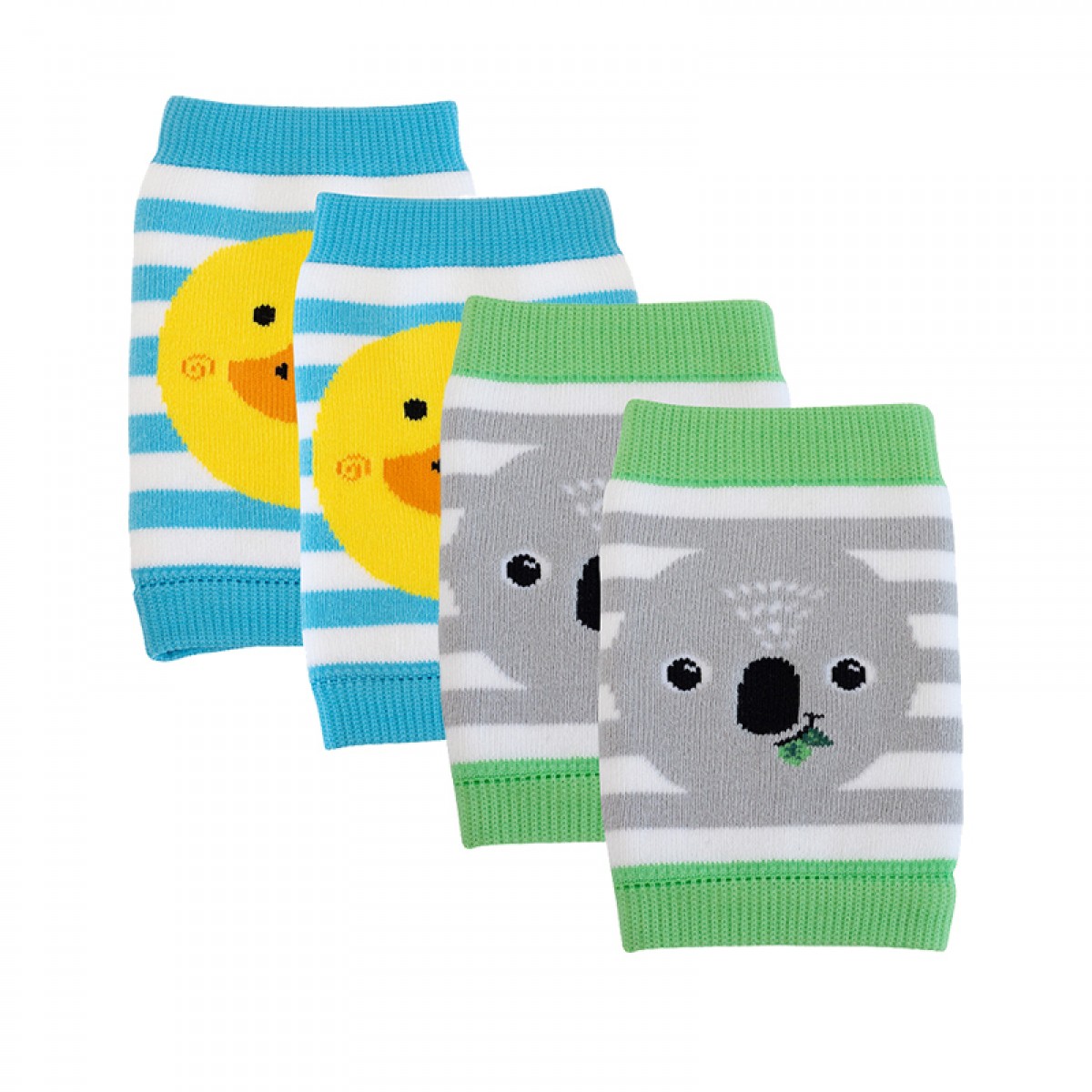Επιγονατίδες Βρεφικές  Kai the Koala & Puddles the Duck, ( 2 ΣΕΤ) Zoocchini