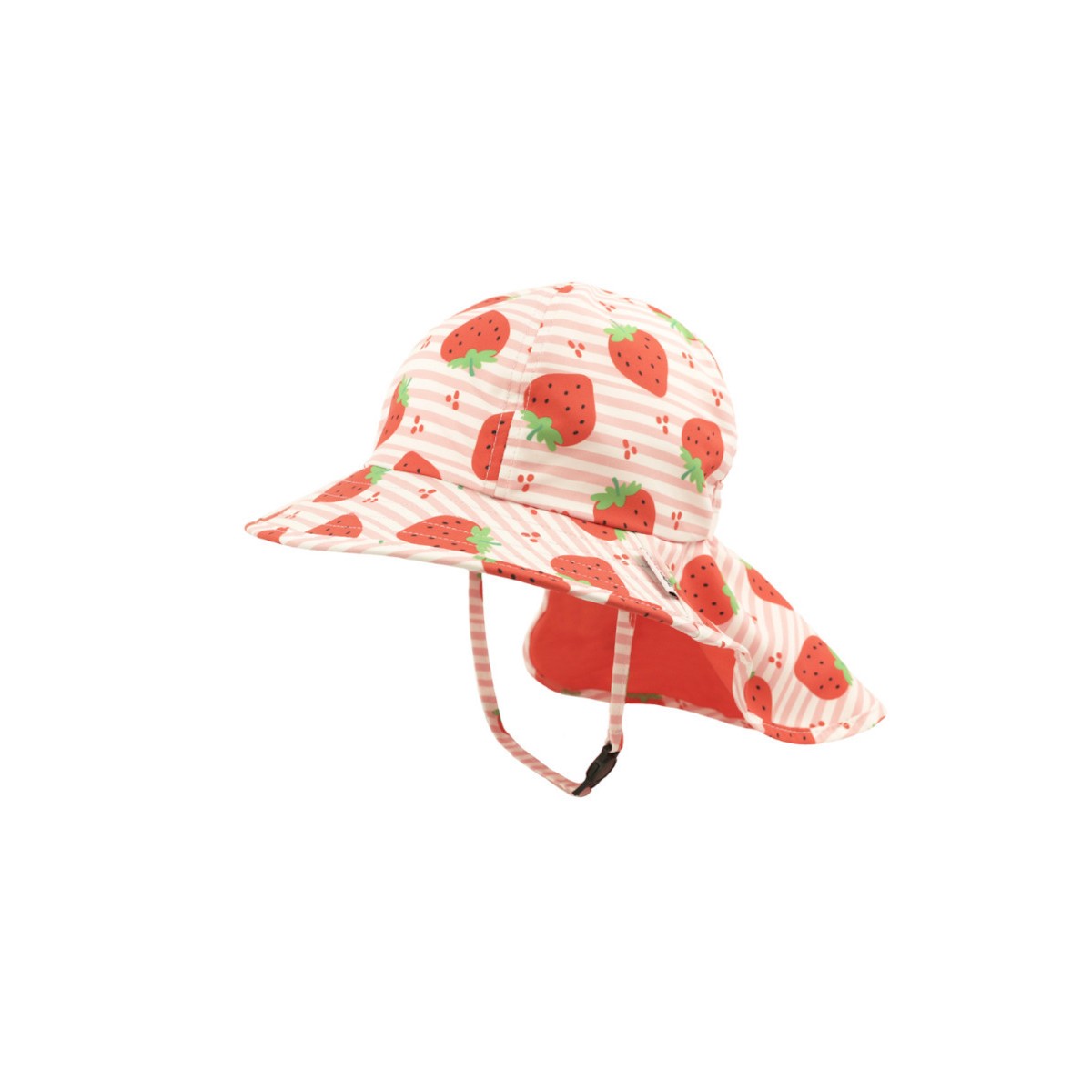 Αντηλιακό Καπέλο με Προστασία Αυχένα UPF50+ Zoocchini Strawberry